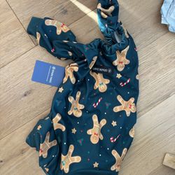 NEW XL FRENCHIE DOG GINGERBREAD SHIRT. 