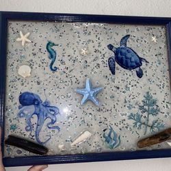 Coastal Resin Wall Art