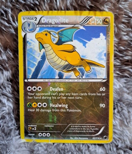 dragonite pokemon card for sale V - 049/078 - Go - Pokemon Ultra Rare Holo Rare Card Type Dragonite 131 - Reverse Holofoil