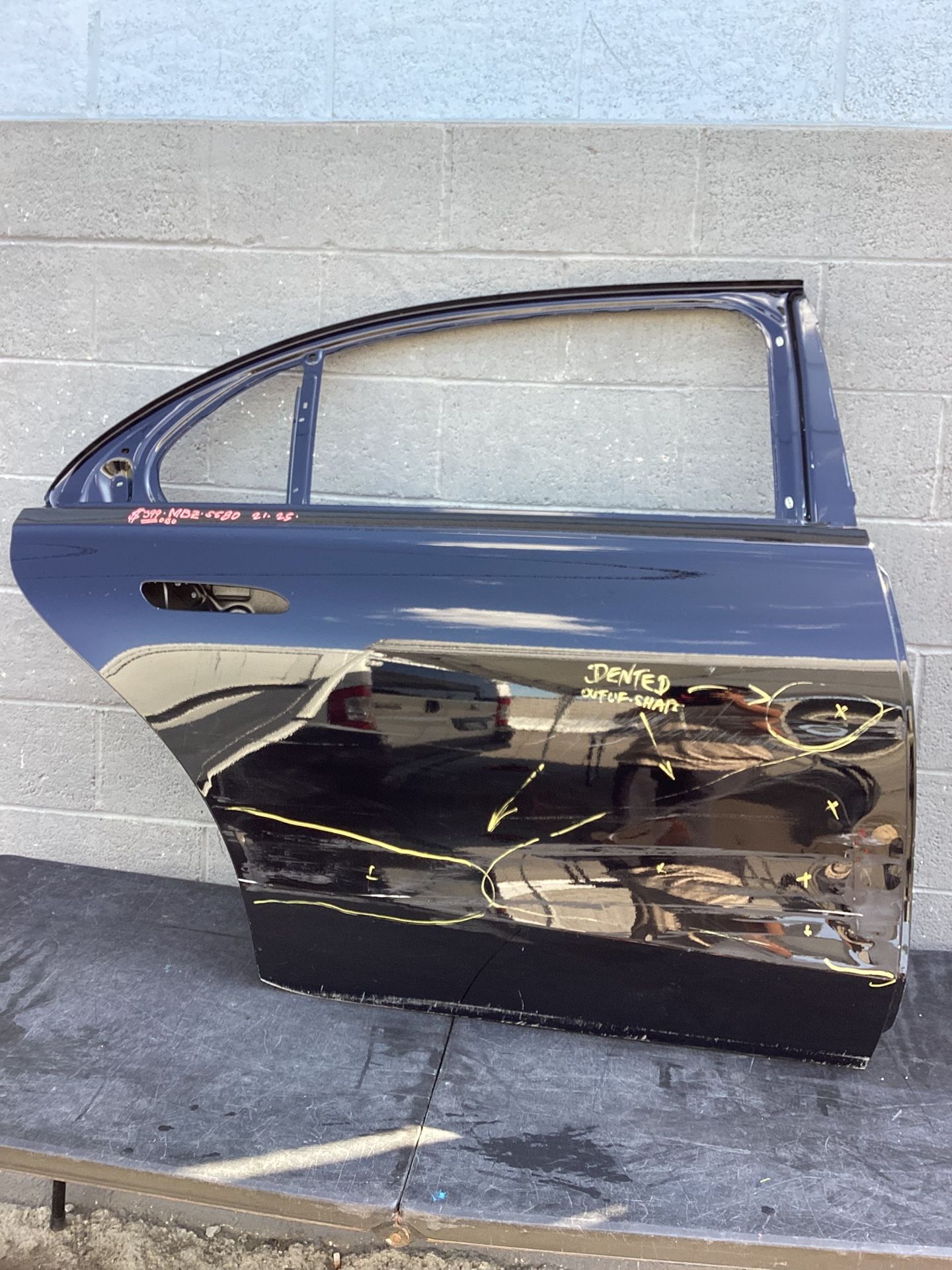 2021 - 2025 Mercedes S580 Rear Passenger Side Door OEM