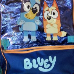 Kids Bluey Backpack And Lunch Box