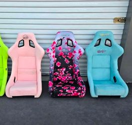 Nrg Innovations Racing Bucket Seats Asientos Deportivos Universales