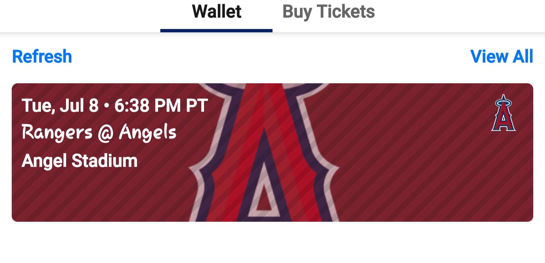 Angeles Tickets For Tuesday 7/8/25