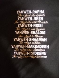 Jahweh Thrift Shirt