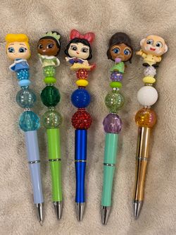 Disney Character Beaded Pens $10 each