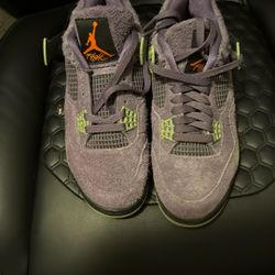 Jordan 4 Retro Canyon Purple Shoes