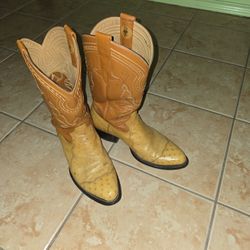 Ostrich Boots