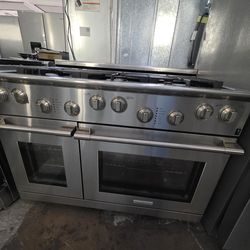48" ELECTROLUX DUAL FUEL RANGE STAINLESS STEEL