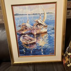 Fisherman‘S Picture 33 Tall  X 27 Wide