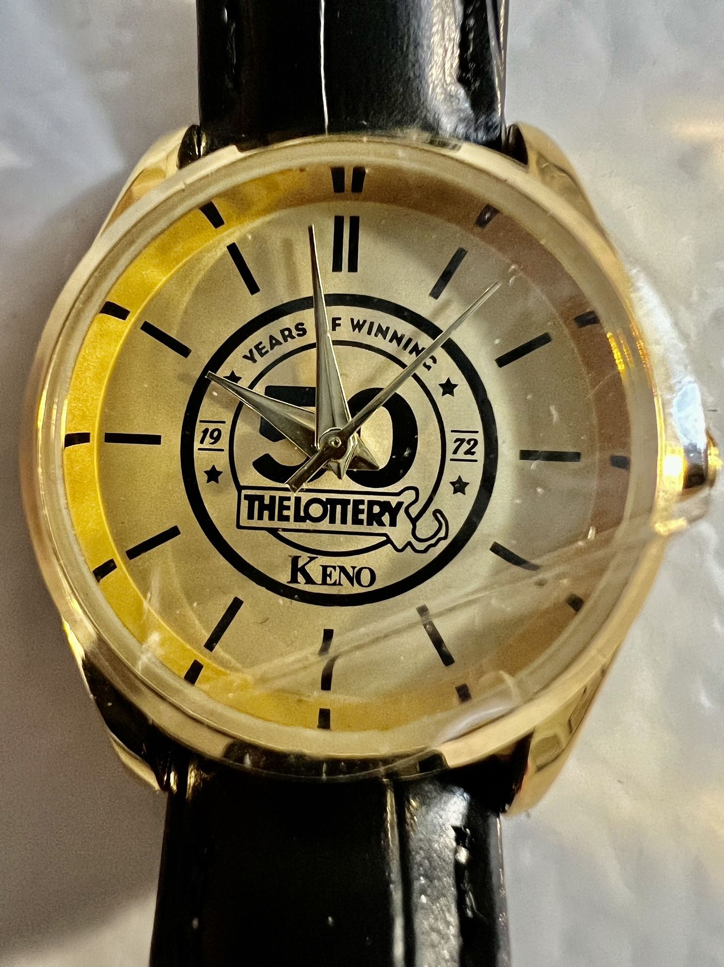 Ladies Watch “50 Years Of Lottery Winning” Keno 1972 Never Used