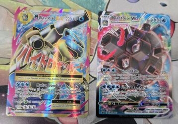 M Blastoise Ex / Blastoise Vmax