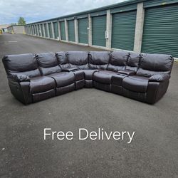 RECLINER COUCH FREE DELIVERY