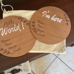 Newborn Baby Announcement 