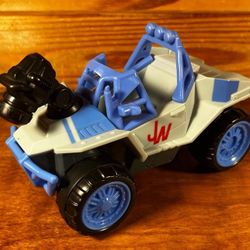 Playskool Heroes Jurassic World Dino Tracker 4X4 Jeep Vehicle Hasbro 2017 Blue