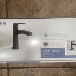 ***BRAND NEW***MOEN Laken Bathroom Faucets 84484BL (COLOR-Matte Black Finish) 
