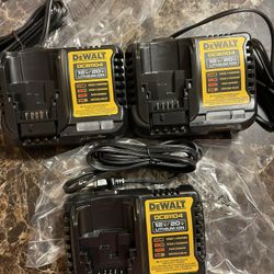 New DeWalt Chargers