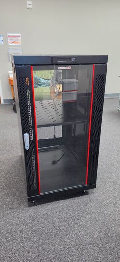 Server Rack Cabinet 22U - 35" Deep Cooling Fans PDU