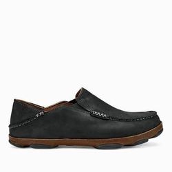 Olukai Moloa Slip-on Leather Shoes Mens Sz 10-10.5, New Insoles
