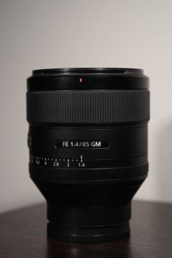 Sony fe 85 f1.4 GM mk I e mount lens