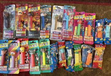 PEZ Collectible. Sealed/new. Amazing Collection. Make An Offer:) $2 Each