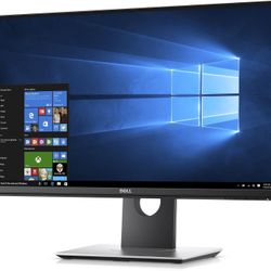 Dell 24" QHD 165hz G-Sync Gaming Monitor and dual monitor arm set for sale