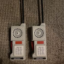 Vintage ERTL Space Scout Walkie Talkies 