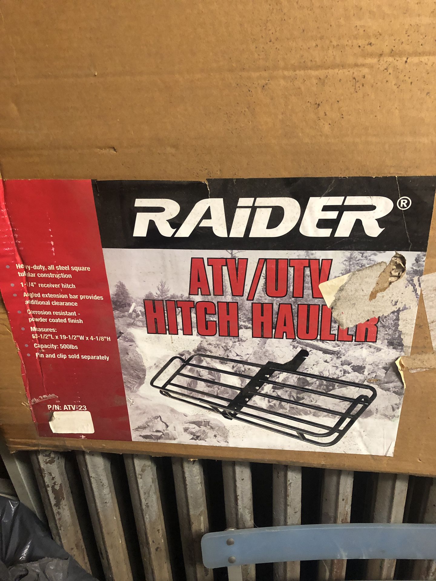 Raider Hitch Hauler. ATV /UTV