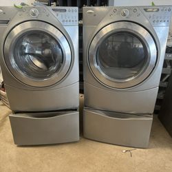 Whirlpool Washer Dryer(Gray) 
