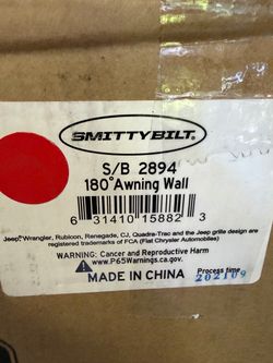 Smittybilt 180 Degree Awning Walls (2894)