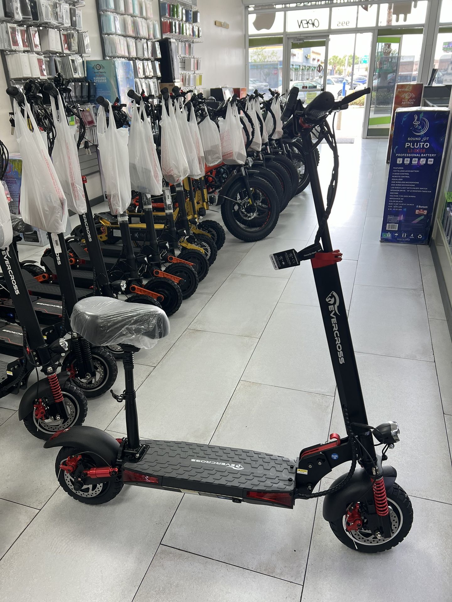 EverCross H9 Electric Scooter 28mph! Finance For $50 Down Payment!!
