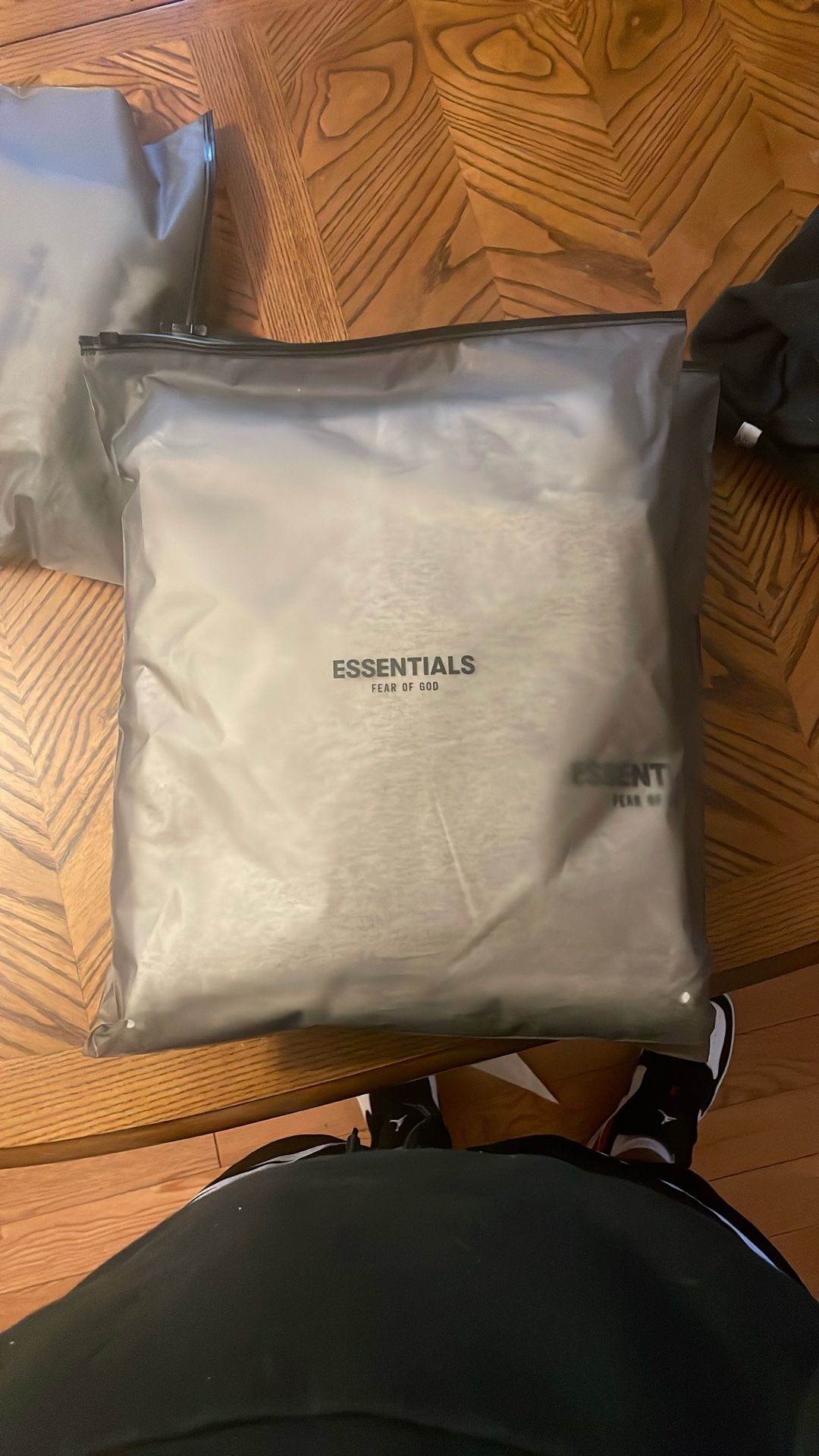 Essentials Fear Of God Hoodie Sz XL light oatmeal