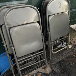 Folding Chairs $7 Each