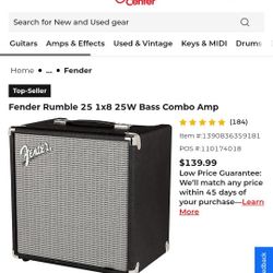 Fender Combo Amp