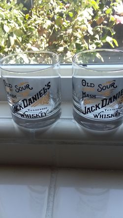 JACK DANIEL'S WHISKEY GLASSES