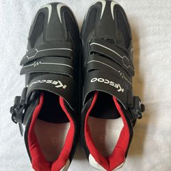 Women’s Spin Indoor Cycling Shoes Black Size 10 