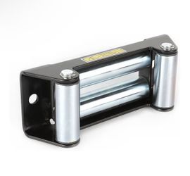 10 inch Winch Roller Fairlead 4 Way 10” Universal Mount Cable Guide Heavy Duty Nut Disassembly SUV Truck F150 8000 1000 12000lbs