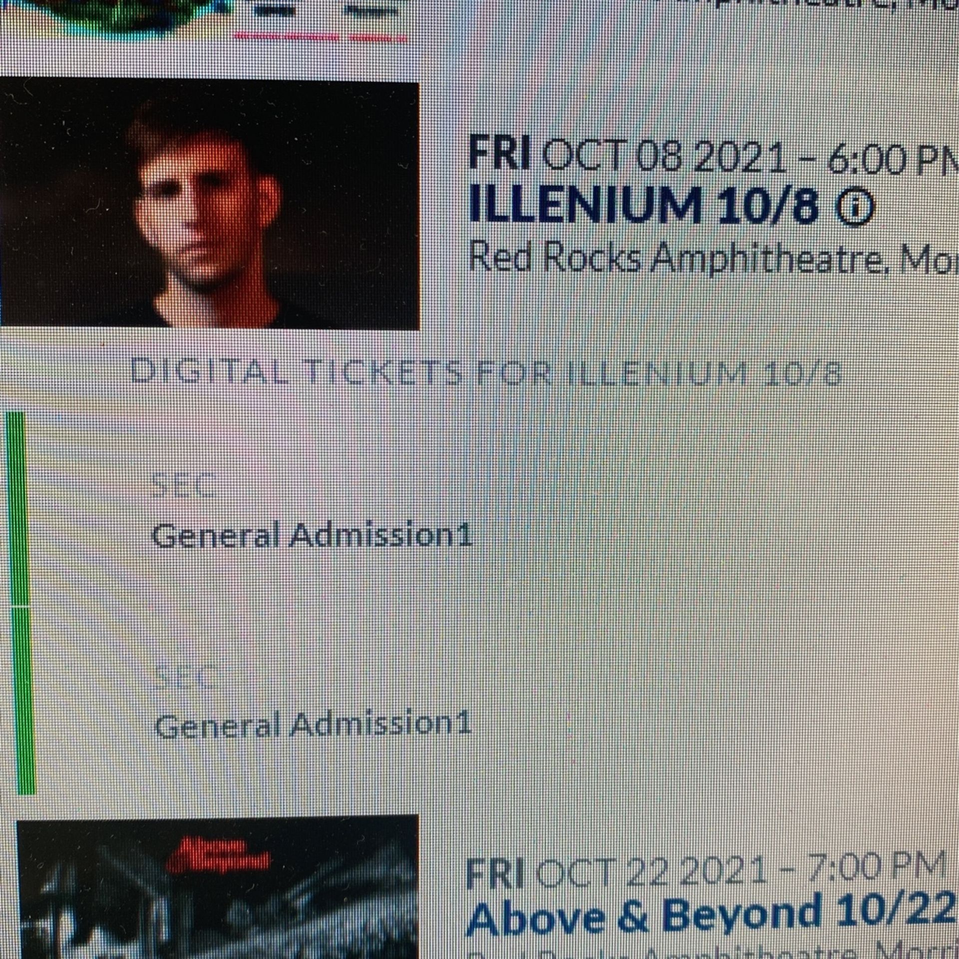 Illenium At Red Rocks Friday October 8.2021