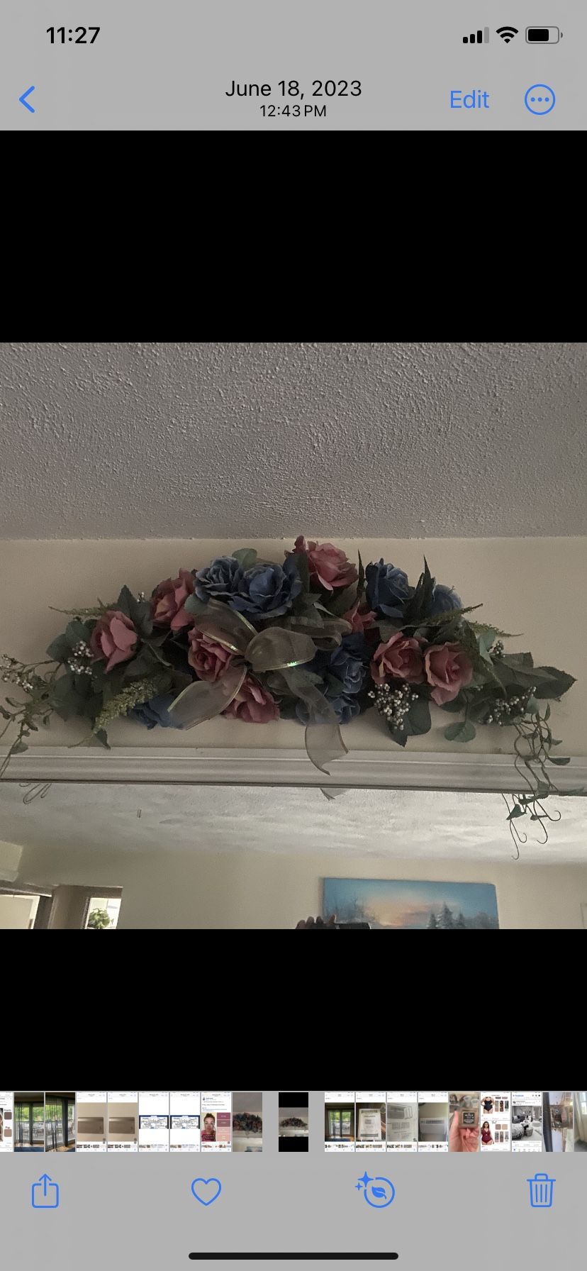 Artificial Floral Wall Design