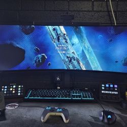 LG Ultra Wide Curved Gaming Monitor 