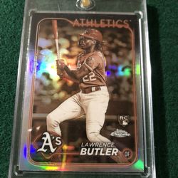 Lawrence Butler Rookie Card Sepia 