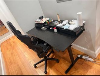 Modern Black Computer Desk