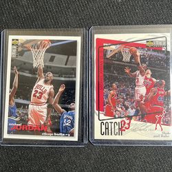 Michael Jordan Chicago Bulls Card Lot – Upper Deck Collector’s Choice & Catch 23 Insert