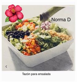Tazon para ensaladas Nuevo en su caja 🌺 princess house 🌺