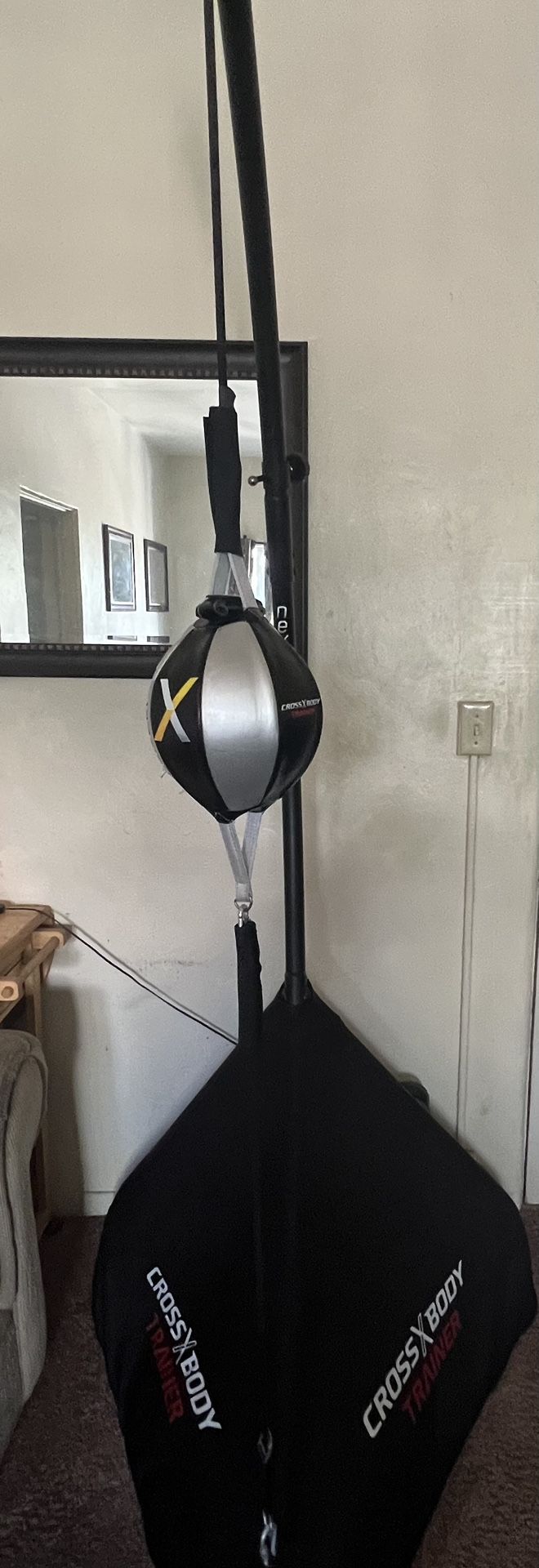 Nexersys Cross Body Trainer Double End Bag For Boxing