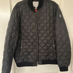 Lucky Brand Bomber Jacket/ Black 