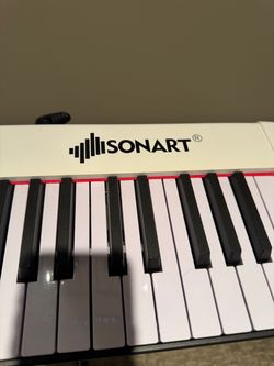 Sonart Keyboard with Stand & Sustain Pedal