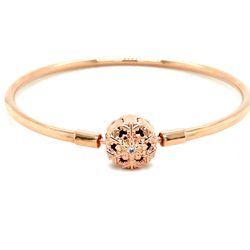 Pandora Rose Cz Snowflake Clasp Bangle