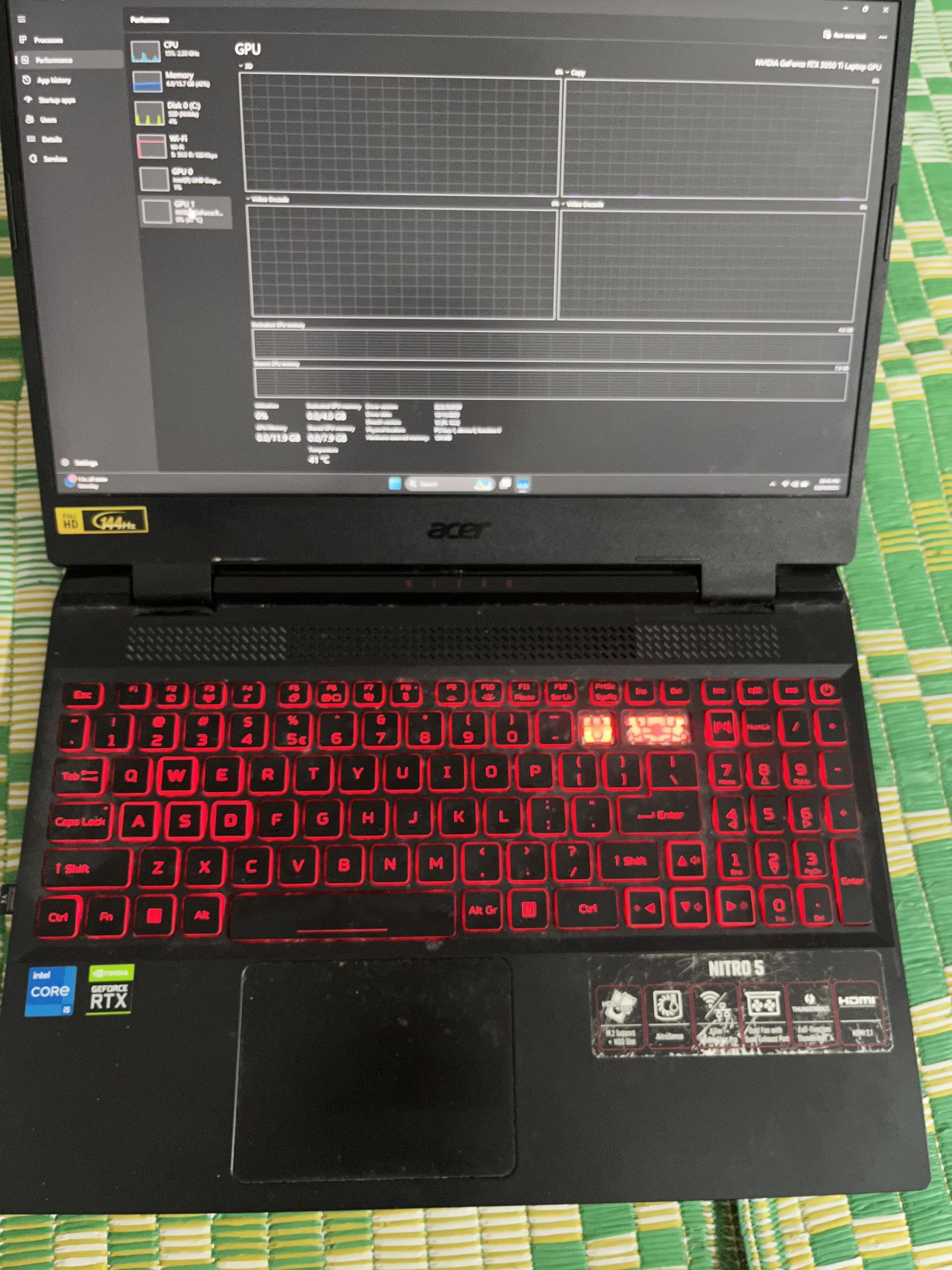 gaming laptop