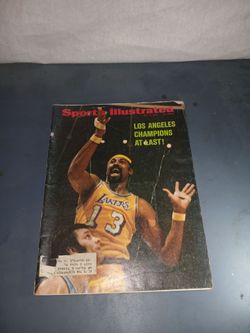 Sports Illustrated magazine Wilt Chamberlain