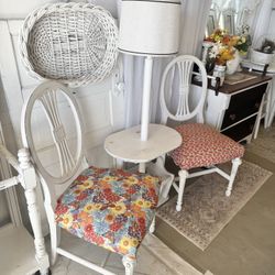 Lamp + Magazine Side Tables